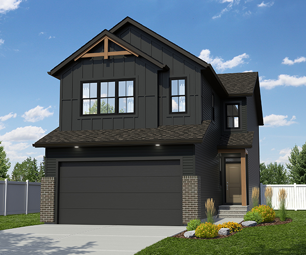 Grada front-garage show home in Rangeview