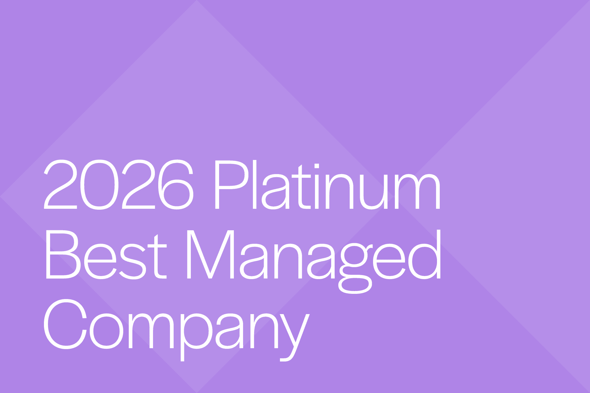 We're a Best Managed Company in 2026!