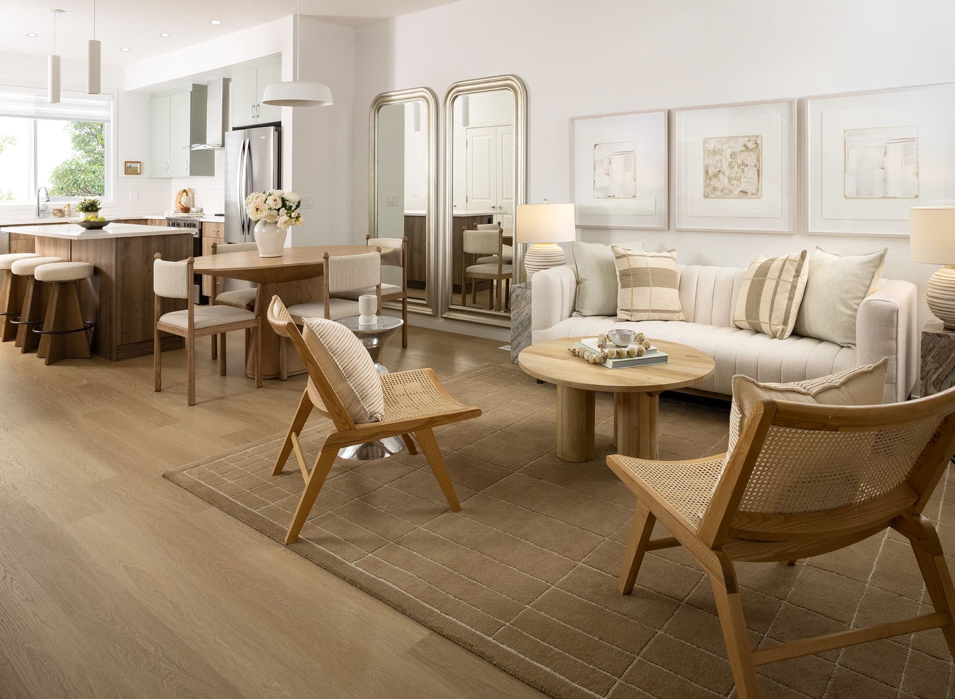 Wide shot of the Barwell main floor.